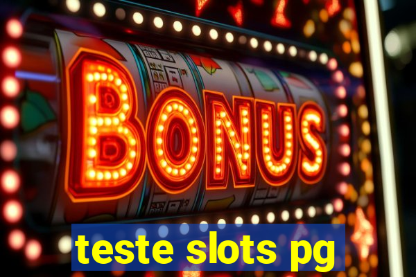 teste slots pg